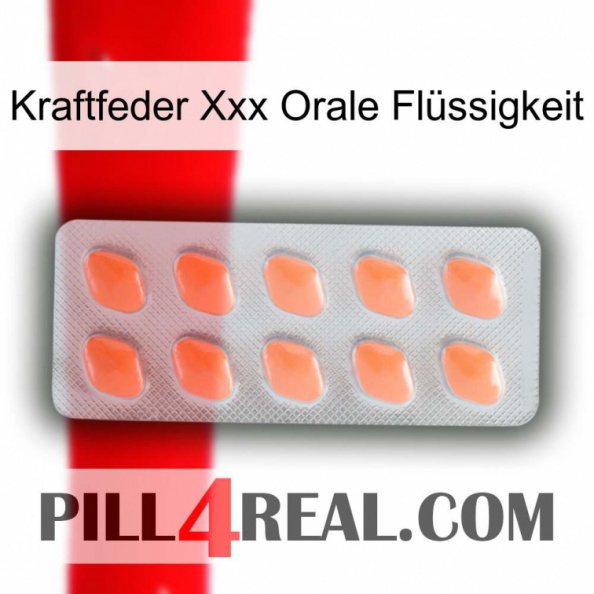 Kraftfeder Xxx Orale Flüssigkeit 26